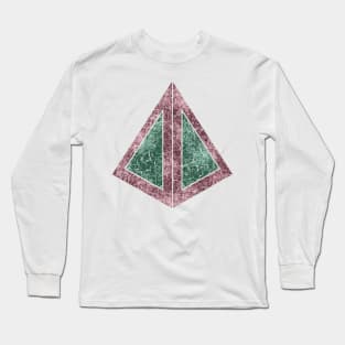 David's Mirrored Triangles LEGION Long Sleeve T-Shirt